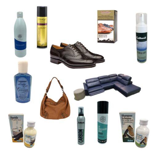 DETERGENTI, PULITORI E PRODOTTI PER LA CURA DI PELLI LISCE