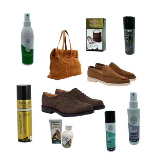 DETERGENTI, PULITORI E PRODOTTI PER LA CURA DI CAMOSCIO E NUBUCK