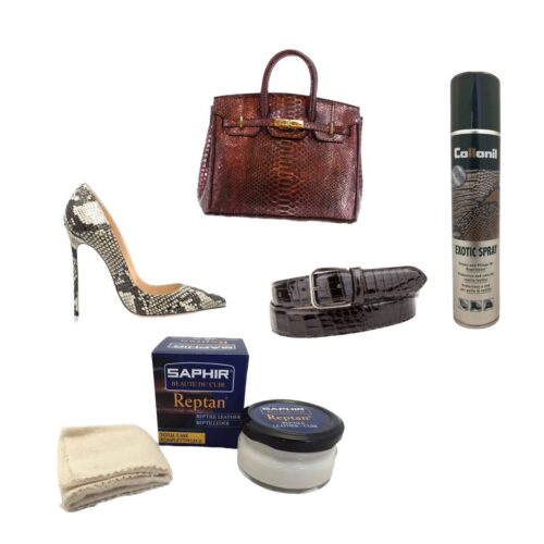 DETERGENTI, PULITORI E PRODOTTI PER LA CURA PELLI DI RETTILE