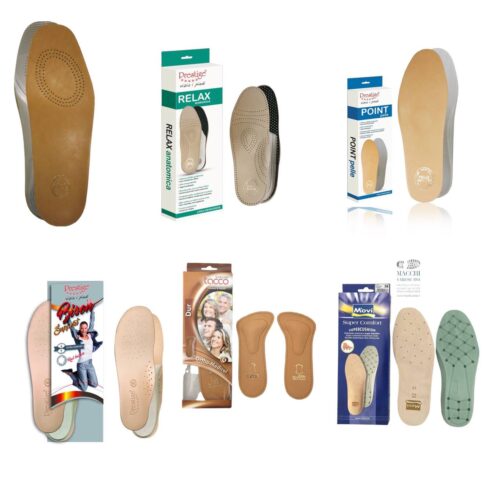 PLANTARI ANATOMICI IN PELLE E CUOIO