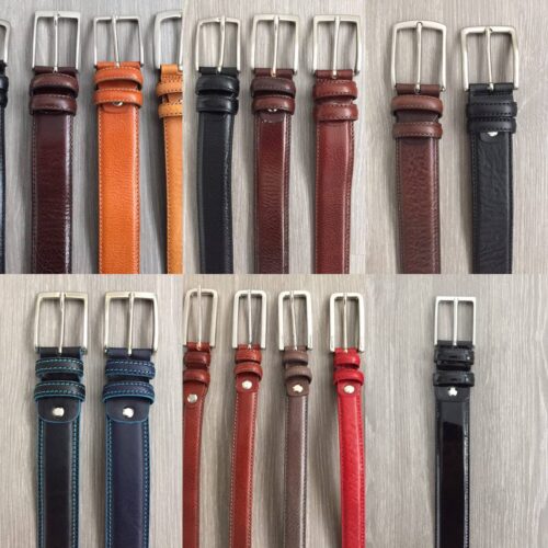 CINTURE IN PELLE VITELLO