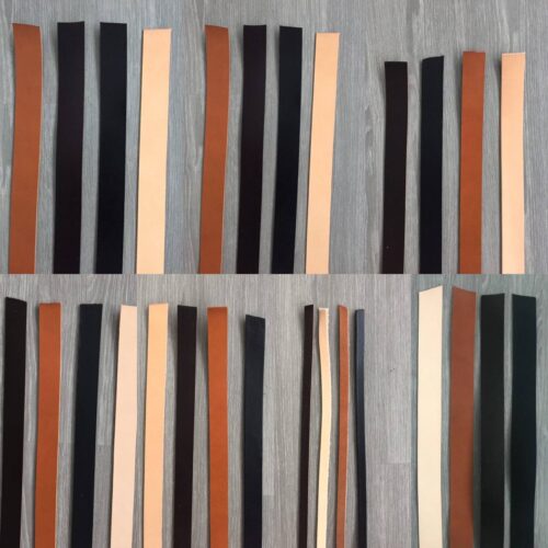 STRISCE IN CUOIO PER CINTURE