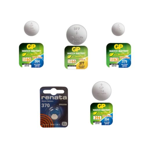 BATTERIE PER OROLOGI